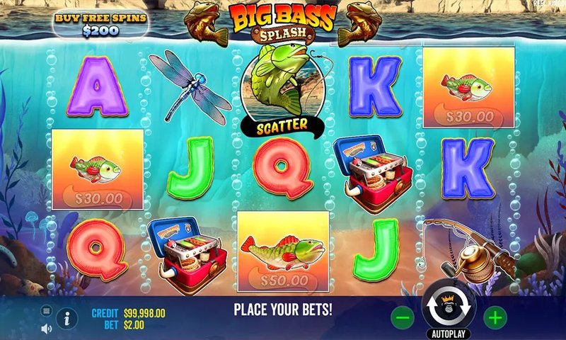 Big Bass Splash Demo - Das ultimative Slots-Erlebnis im Pragmatic Play Casino - overview