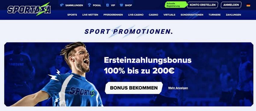 Recensione e bonus di Sportaza Sportsbook - Agosto 2026